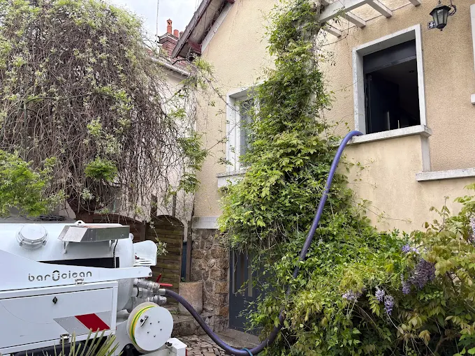 Curage technique haute pression